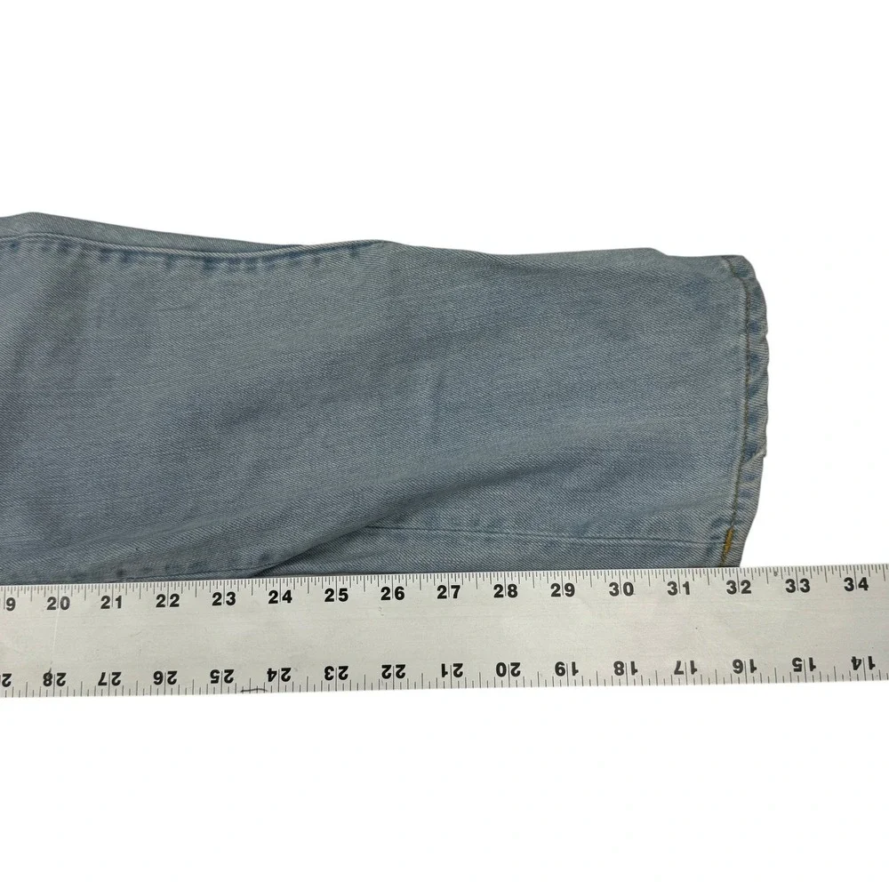 G-Star Raw Arc 3D Slim Distressed Light Wash Twisted‎ Leg Jeans Mens 36 x 32